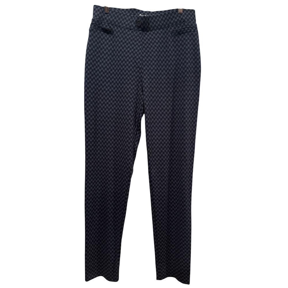 Betabrand Yoga Dress Pants in Howlstooth, XL Long